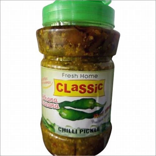 Fresh Green Chilli Pickle